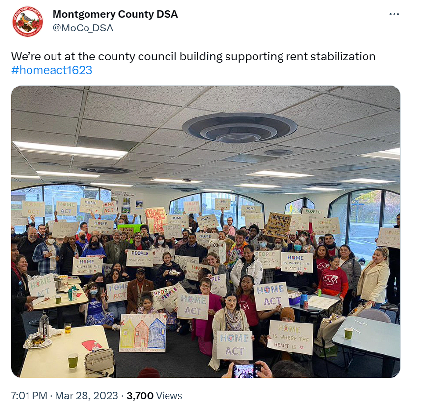 Who Exactly Was Advocating for HOME Act.  Only the .001% of MoCo