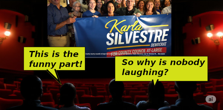 Karla Silvestre?? For County Council??